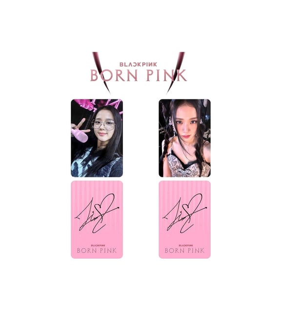 Blackpınk Jisoo '' Born Pink Vinly '' Pc Set