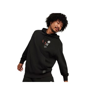 Puma Puma X Staple Graphic Hoodie Erkek Günlük Sweatshirt 62472501 Siyah