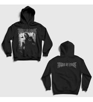 Presmono Unisex Siyah Dani Metal Cradle Of Filth Sırt Baskılı Kapüşonlu Sweatshirt 526788tt
