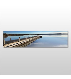 Uzun İskele Kanvas Tablo 180x60cm (Karışık)