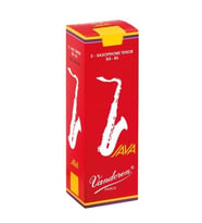 Vandoren SR2715R Java Red Cut Tenor Saksafon Kamışı No: 1.5 (Başlangıç/Caz) - 5'li Paket  Daha Esnek Yapı ve Kolay Titreşim Sağlayan Özel Kesim