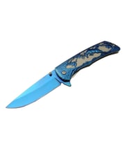 Geyikli Çakı Blue Ürün Kodu: YST5900BL 21 CM