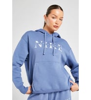 Nike Sportswear Phoenix LS Top Sweatshirt Blue Kadın Sweatshirt Mavi