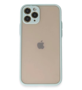 Newface Apple iPhone 11 Pro Kılıf Montreal Silikon Kapak - Turkuaz
