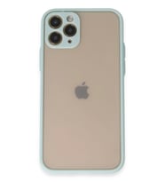Newface Apple iPhone 11 Pro Kılıf Montreal Silikon Kapak - Turkuaz
