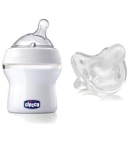 Chicco Natural Feeling Biberon 150 ml + Physio Soft Silikon Emzik Avantaj Paket