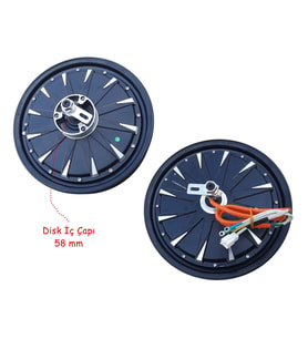 Ebıs E-Bis Arka Jant Motor 2.15-12 72V 2000W Diskli Model