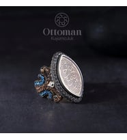 Kördüğüm Mekik Model Gümüş Kadın Yüzük