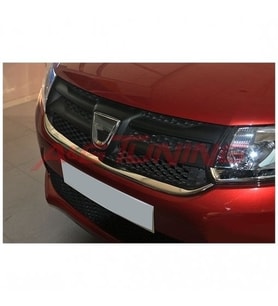 Dacia Logan MCV Krom Ön Panjur 2013-2016 1Prç Paslanmaz Çelik
