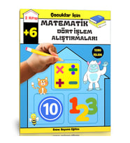 Çocuklar İçin Matematik Dört İşlem Alıştırmaları Kitap Seti