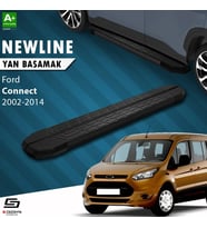 S-Dizayn Ford Connect Uzun Şase NewLine Siyah Yan Basamak 203 Cm 2002-2014 A+ Kalite