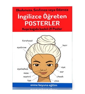 İngilizce Öğreten Posterler (21 Büyük Boy Poster)