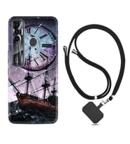 Tecno Spark 6 6 Go 8C 8 Pro 7 7 Pro Kılıf Boyun Askılı Silikon Time 1749