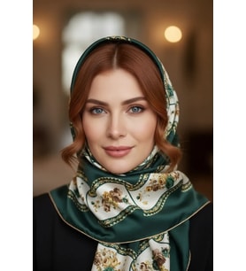 Mısırlı Polyester Eşarp Desen 4