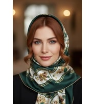 Mısırlı Polyester Eşarp Desen 4