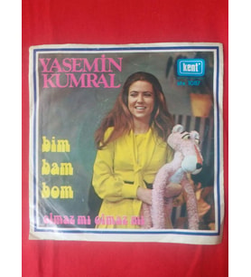 Yasemin Kumral Bim Bam Bom 45 lik plak