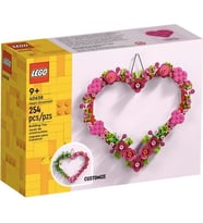 LEGO İconic 40638 Dekoratif Kalp Süsü (254 Parça)