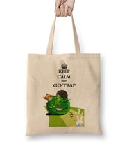 A Melhor Trap Keep Calm Bez Çanta Uzun Saplı