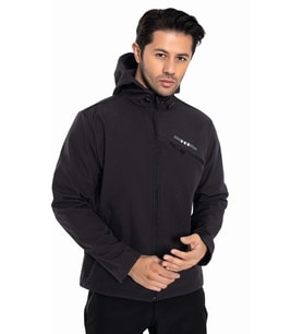 Crozwise Antrasit Erkek Su Geçirmez Softshell Outdoor Mont / Ceket - 5036-06