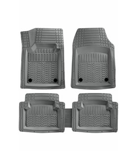 Dacia Duster 2009-2018 Uyumlu Havuzlu Oto Paspas A+ Gri