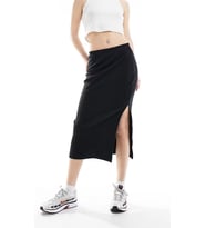 Nsw Nk Chll Knt Rib Fitilli Siyah Bayan Spor Etek