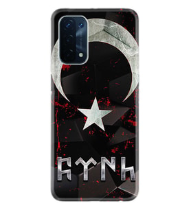 Kılıfland Oppo A74 Kılıf Desenli Silikon Resimli Kapak Göktürk Kılıf 1394