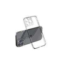 Apple İphone 15 Pro Max Kılıf Lüx Şeffaf Silikon