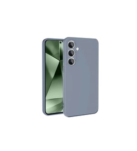 Samsung Galaxy S24 Fe Kılıf Nano İçi Kadife Silikon - Gri