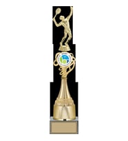 ODAK KUPA - Figürlü Kupalar - Tenis Erkek Figürlü Kupalar FG-036 A - 44 cm