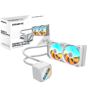 GIGABYTE 240MM GAMING 240 ICE ARGB AM5-1851P SIVI SOĞUTMALI İŞLEMCİ FANI BEYAZ