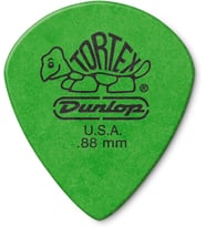 Jim Dunlop 498R088 Tortex Jazz Iii Xl .88 Mm 72 Gitar Seçtikleri Yedek Çanta
