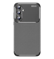 Newface Samsung Galaxy A15 4G Kılıf Auto Focus Karbon Kapak - Siyah