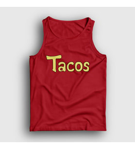 Presmono Unisex Kırmızı Tacos Anime Dragon Ball Atlet 237178tt