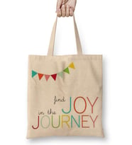 Find Joy in the Journey Bez Çanta Uzun Saplı