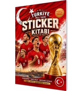 Milli Takım Sticker Kitabı Futbolcu Kartları Hediyeli Sihirli Parmaklar