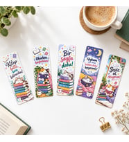 5 Adet Eğlenceli Kediler Kitap Ayracı (15 cm)