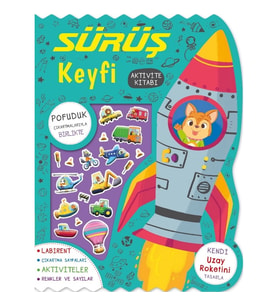 Sürüş Keyfi – Çıkartmalı Aktivite Kitabı