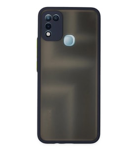 Newface İnfinix Hot 10 Play Kılıf Montreal Silikon Kapak - Lacivert