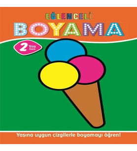 Eğlenceli Boyama - 2 Yaş Üstü 4’lü Pastel Boya Hediyeli
