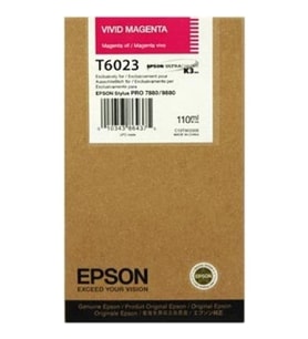 Tonersepeti Epson T6023 C13T602300 Orjinal Kırmızı Kartuş