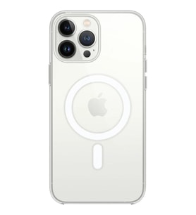 Apple İphone 15 Pro Max Kılıf Magneticsafe Şeffaf Silikon - Şeffaf