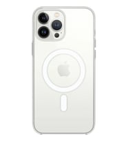 Apple İphone 15 Pro Max Kılıf Magneticsafe Şeffaf Silikon - Şeffaf
