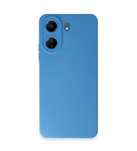 Xiaomi Redmi 13c Kılıf Nano İçi Kadife Silikon - Mavi