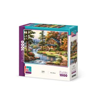 Yappuzz Dağ Evi  1000 Parça Puzzle
