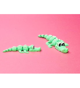 Hareketli Timsah Oyuncak – 3D Baskı