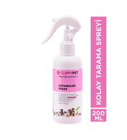 Cuppypet Evcil Hayvanlar İçin Kolay Tarama Spreyi 200 ml (Mor)