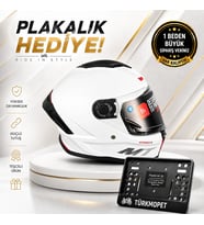 MT Helmets Stinger 2 Solid Full Face Kapalı Kask + Plakalık