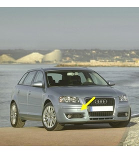 Audi A3 Sportback 2004-2008 Ön Tampon Çeki Demiri Kapağı 8P4807241