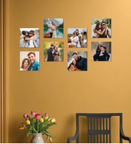 Kişiye Özel 8 Fotoğraflı Kare Mdf Tablo