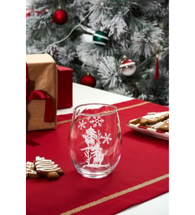 New Year Yılbaşı Snowflake Meşrubat Bardağı 590 Ml